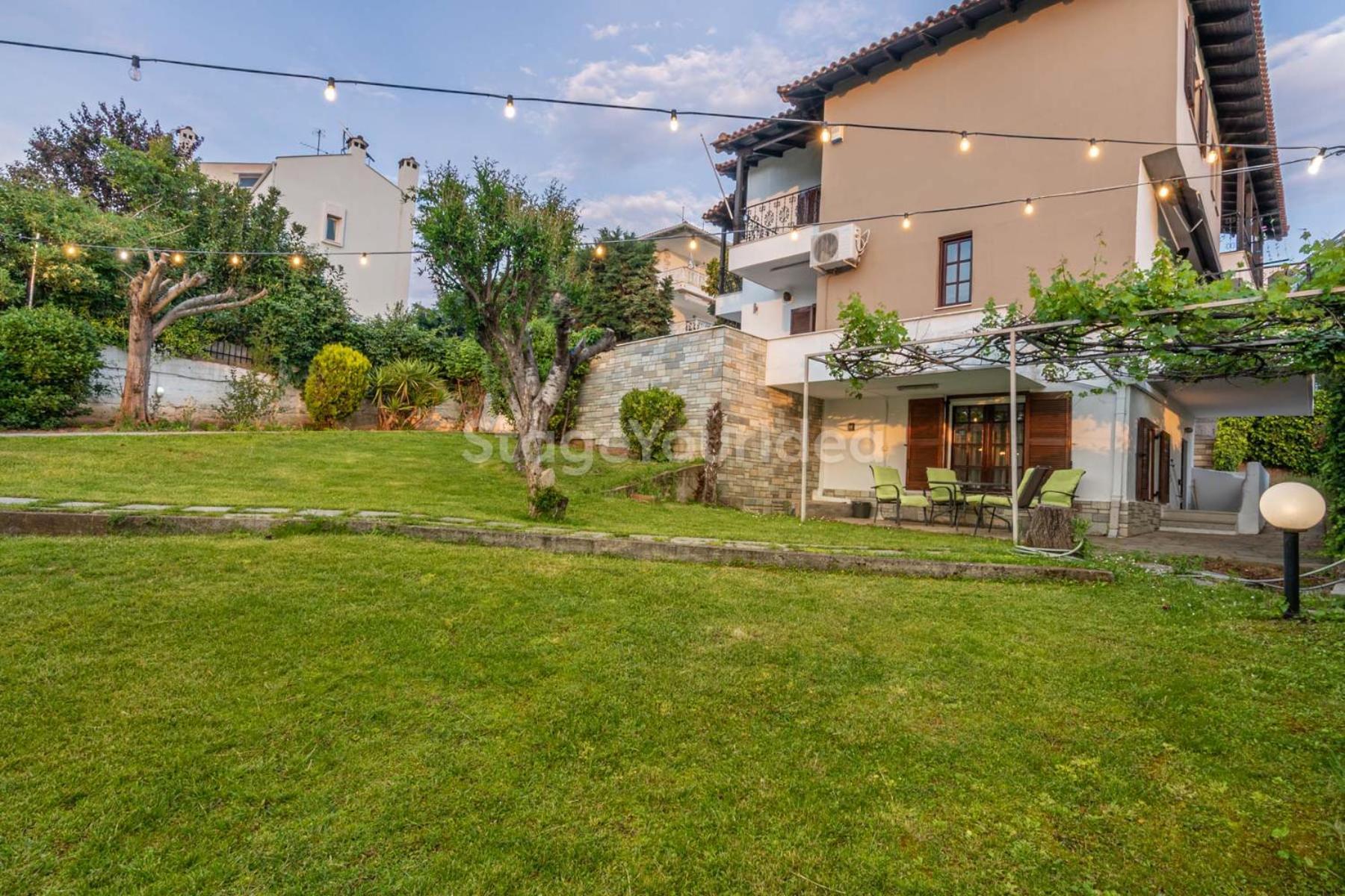 Traditional Villa Appartment With Garden, Also For Gatherings ,15 Minutes From Thessaloniki Airport Kültér fotó